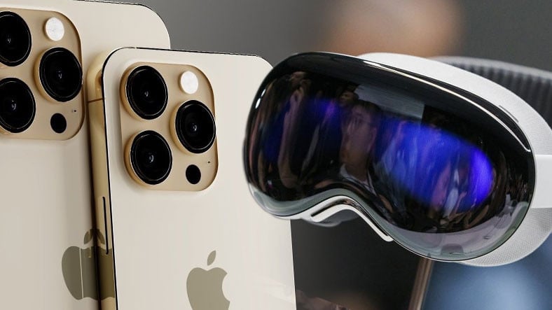 iPhone 15'te Apple Vision Pro'ya Özel Çip Bulunacak