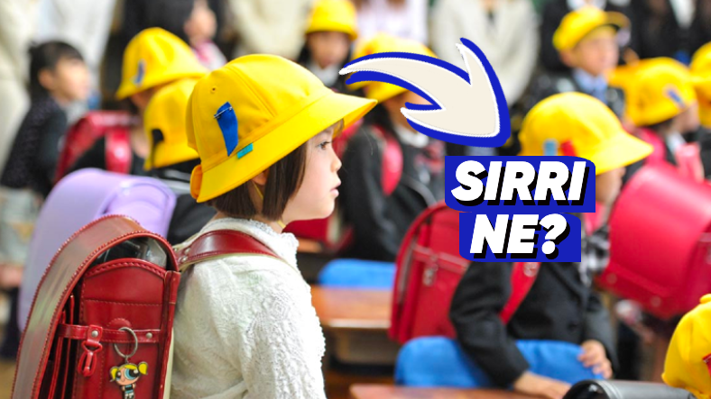 Japon Çocuklar Okula Giderken Neden Sarı Şapka Takar? - Webtekno