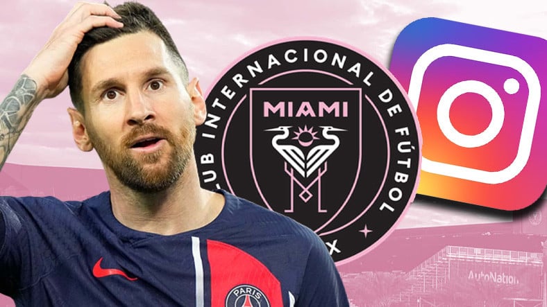 Lionel Messi, Transfer Olduğu Inter Miami'nin Instagram Hesabında Patlamaya Neden Oldu