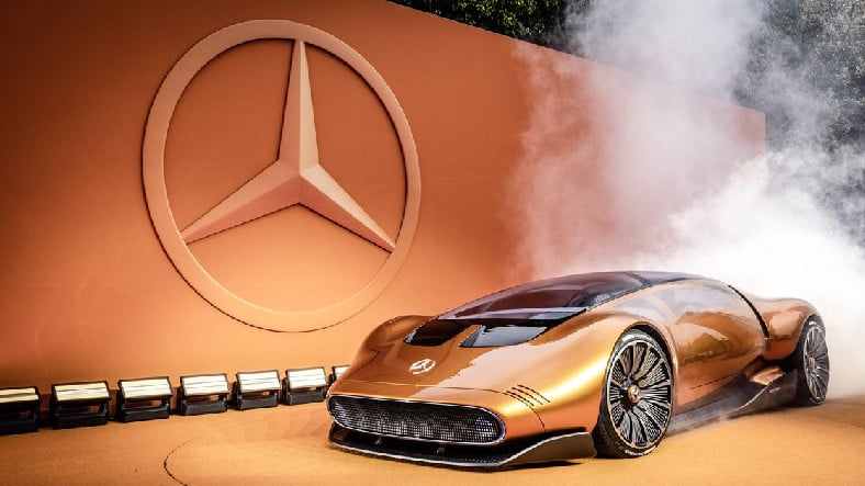Mercedes, Bilim Kurgu Sinemalarından Fırlamış Üzere Görünen Yeni Konsept Arabası Vision One-Eleven'ı Tanıttı!