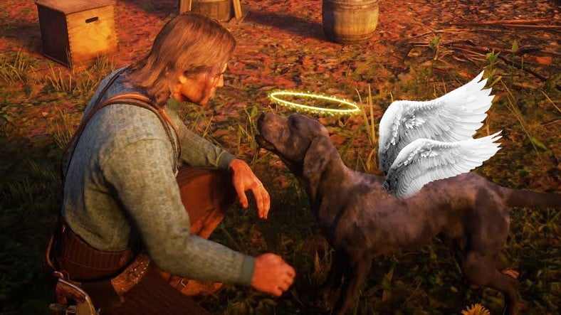 Red Dead: Redemption 2'deki Kampımızın Köpeği Cain'i Canlandıran Einstein Hayatını Kaybetti