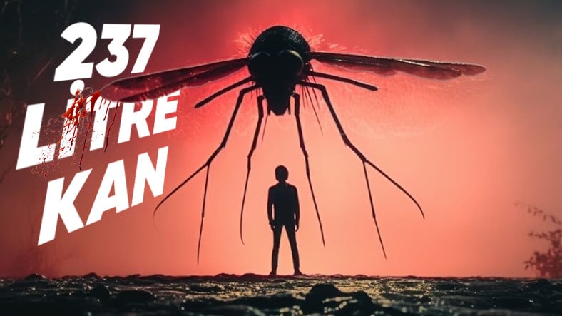 Yaz Aylarında Bize Hayatı Zindan Eden Sivrisinekler "İnsan Boyutunda" Olsaydı Ne Olurdu?