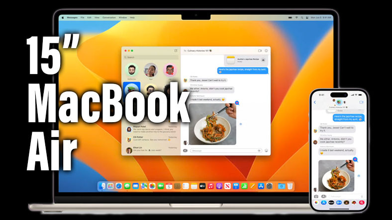 Yeni 15 inç MacBook Air Tanıtıldı: İşte Fiyatı - Webtekno