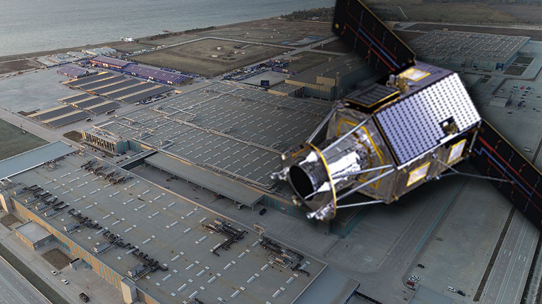 Yerli Müşahede Uydusu İMECE'nin Çektiği Birinci Fotoğraf Paylaşıldı: Togg'un Fabrikası, Uzaydan Bu türlü Görünüyor