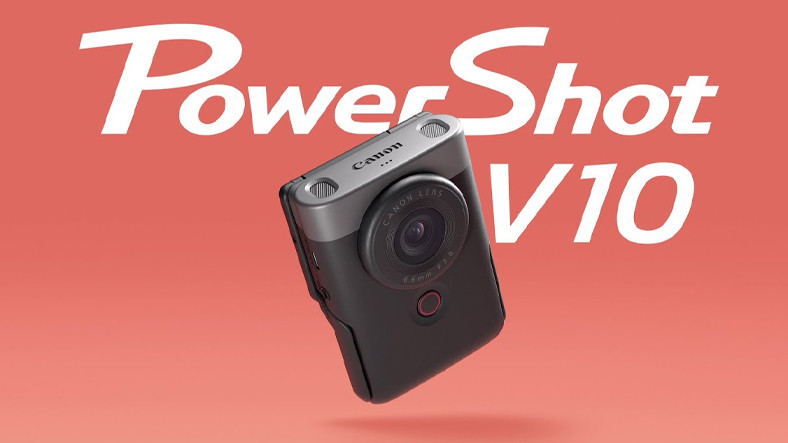 Canon'dan Herkesi Vlogger Yapacak Kamera: Karşınızda PowerShot V10!