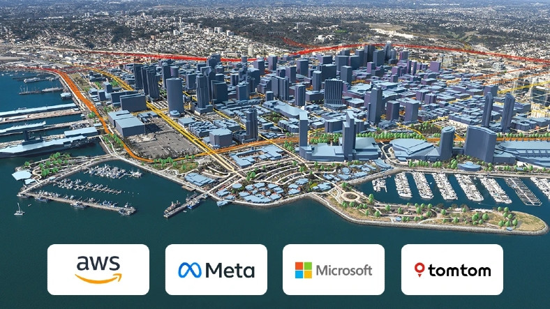 Meta, Microsoft ve Amazon'un Apple ve Google'a Rakip Olacak Açık Kaynaklı Harita Projesi "Overture" Hayata Geçti
