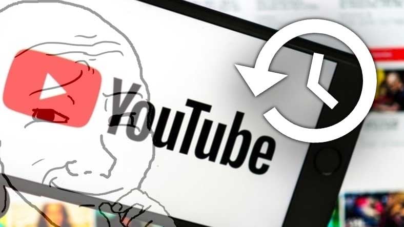 YouTube, İzleme Geçmişi Kapalı Olanlara Geçmiş Sayfasında Görüntü Önermeyecek