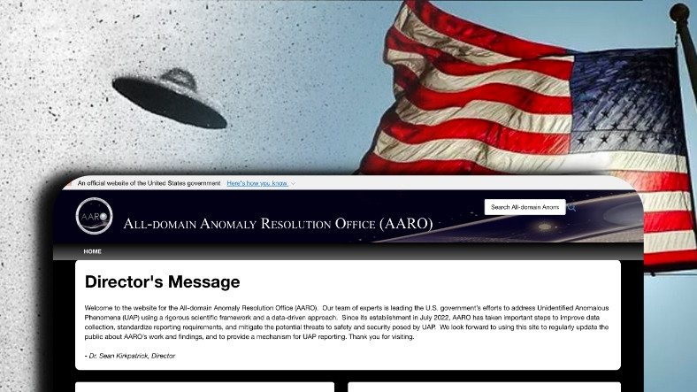ABD Savunma Bakanlığı, UFO'lar İçin Özel İnternet Sitesi Açtı