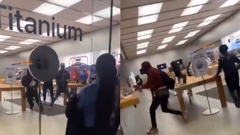 ABD'de Bir Apple Mağazası Yağmalandı: iPhone ve iPad Üzere Binlerce Dolar Kıymetinde Eserler Çalındı [Video]
