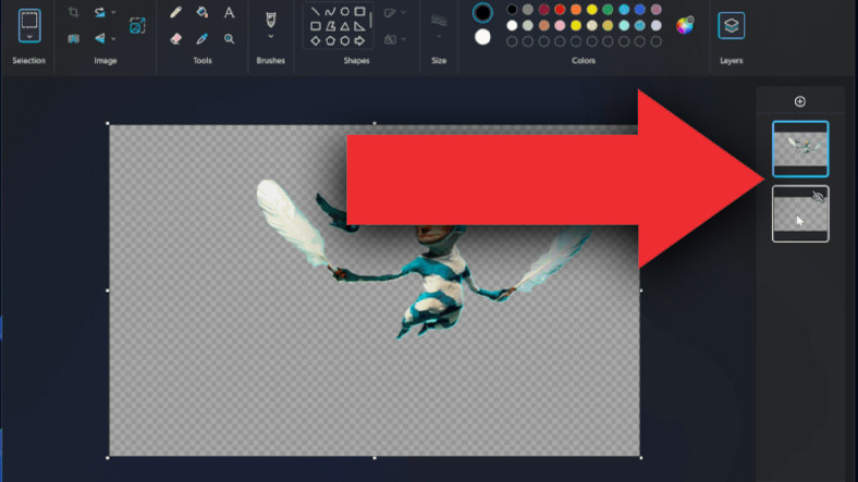 Bu türlü Giderse Adobe Photoshop'u Unutacağız: Microsoft Paint'e Katman Özelliği Geliyor!