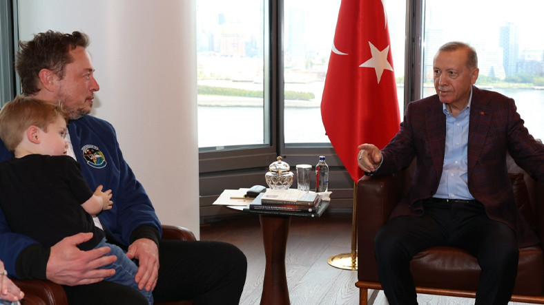 Elon Musk ile Cumhurbaşkanı Erdoğan, ABD'de Bir Ortaya Geldi: İşte Erdoğan'ın Musk'a Sunduğu Teklif