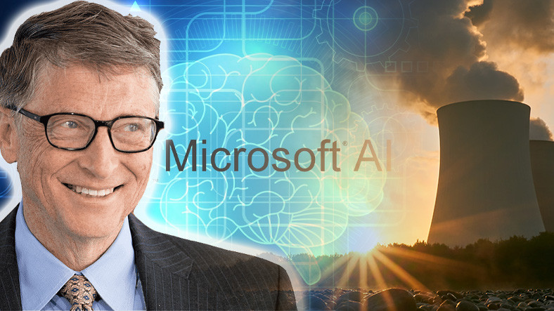 Microsoft, Yapay Zekâyı “Beslemek İçin” Nükleer Reaktör Kuracak: Bill Gates’in Hayali Gerçek mi Oluyor?