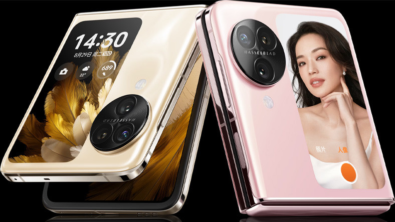 Samsung Galaxy Z Flip5 Rakibi OPPO Find N3 Flip Tanıtıldı: Hem Ekranı Tuhaf Hem Kamerası...