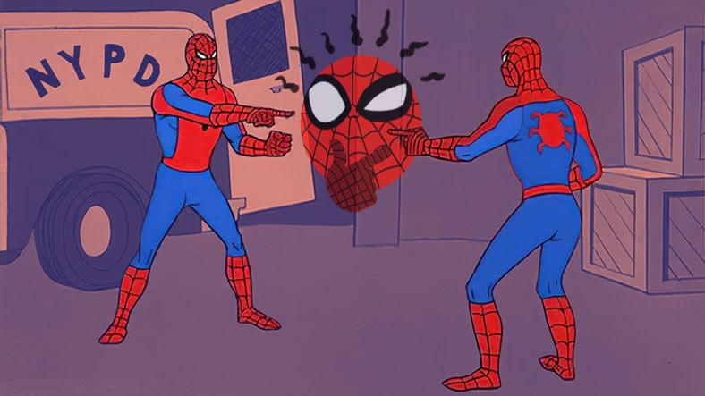 Birbirini İşaret Eden Spider-Man Meme’inin 1960'lara Dayanan Kökeni