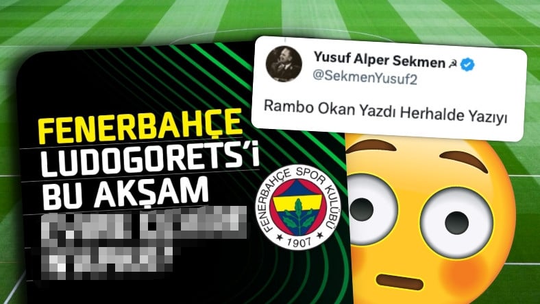 Exxen'in Toplumsal Medyadaki Fenerbahçe - Ludogorets Maçı Paylaşımı Reaksiyon Çekti: "Evire Çevire..."