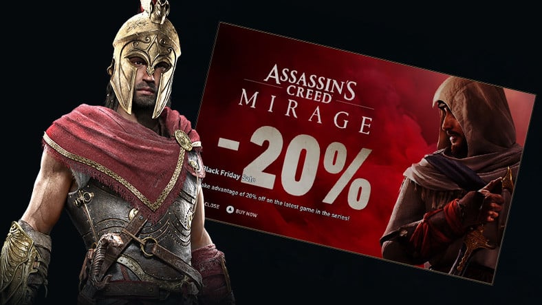 Ubisoft'tan Oyuncuların Yansısını Çeken Atak: Assassin's Creed Odyssey'de Oyun İçi Reklam Gösterildi [Video]
