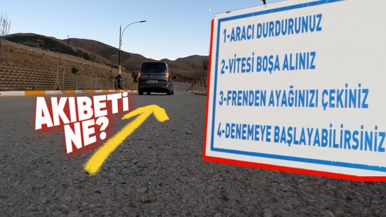 Erzurum'daki Gizemli Yolun Sırrı: Otomobillerin Kendi Kendine Yokuş Çıkarak İlerlemesinin Sebebi Ne Olabilir?