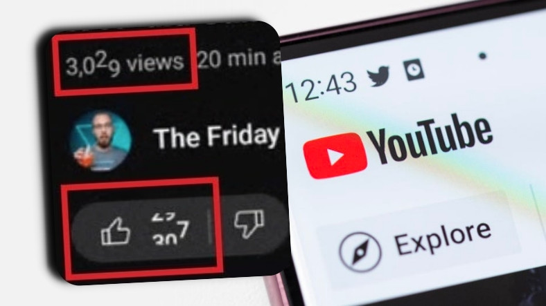 YouTube Artık İzlenme ve Beğeni Sayılarını Gerçek Vakitli Olarak Gösterecek